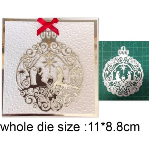 Metal Cutting Dies Cut Die Mold Decoration Jesus Nativity Scrapbooking dies Paper Craft Knife Mould Blade Punch Stencils Dies