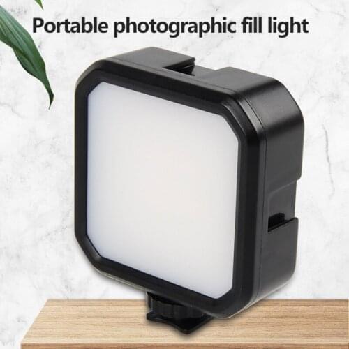 MJ58 RGB LED Video Light 3000K—7000K Dimmable Fill Light DSLR Smartphone Vlog Light Lamp Photography Lighting Kit Flashes
