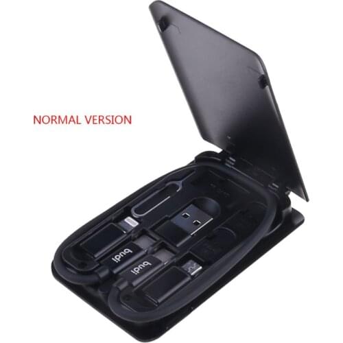 Multifunctional Universal LED Light USB Type C Portable Data Cable Adapter Card