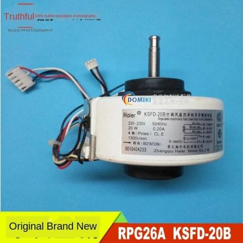 New KSFD-20B1 Haier Air Conditioning Fan Plastic Sealing Motor 0010404233C KSFD-16C