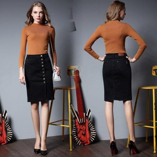 Женские юбки джинсовые Pearl Diary China At AliExpress