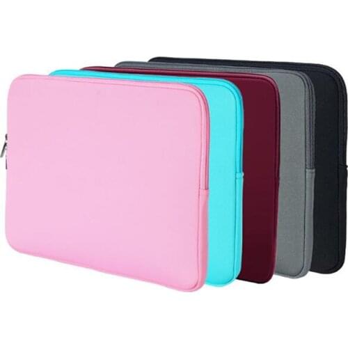 Portable Laptop Sleeve Case Cover Computer Liner Bag For Macbook Tablet Notebook Waterproof Wear-resisting Tablet Cover Bag