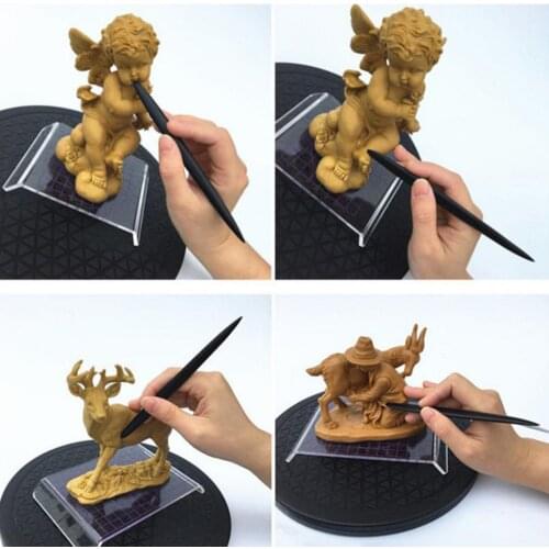 DIY Pottery Wheel Rotate Turntable Swivel Pottery Turntable Lazy Susans Rotary Plate Turnplate Clay Pottery Sculpture Tool 25cm