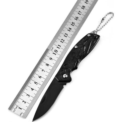 Stainless Steel Knife Outdoor Multifunctional Self-defense Portable Keychain Folding Knife Regalos Para Hombre Originales