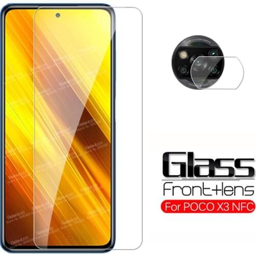 Camera Protective Glass For Xiaomi Poco X3 NFC Glass On Xiomi Mi PocoX3 Pocco Pocophone Poko Poxo X 3 3X X3NFC Screen Protector