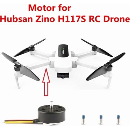 ZINO000-31 Motor With Screw for Hubsan Zino H117S RC Foldable Drone Quadcopter Spare Parts Brushless Motor CW/CCW