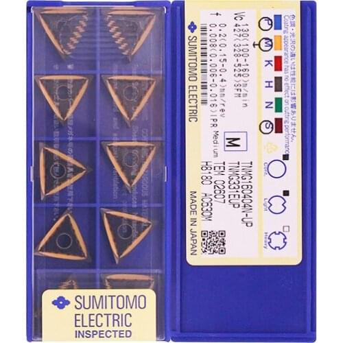 TNMG160404N-UP AC630M 100% Original SUMITOMO brand with the best quality 10pcs/lot free shipping