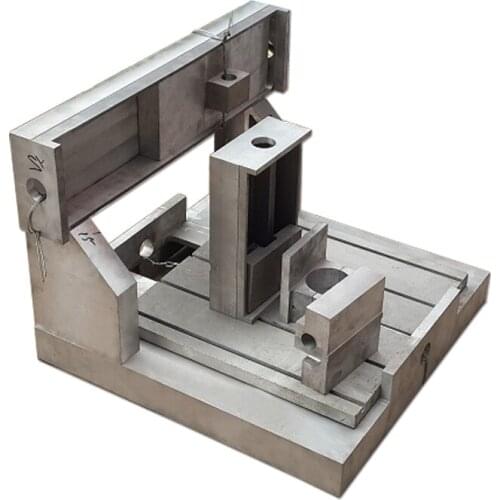 6060 Aluminum CNC Frame Kit Wood Router Engraving Machine Part Tools Spindle fixture 80mm