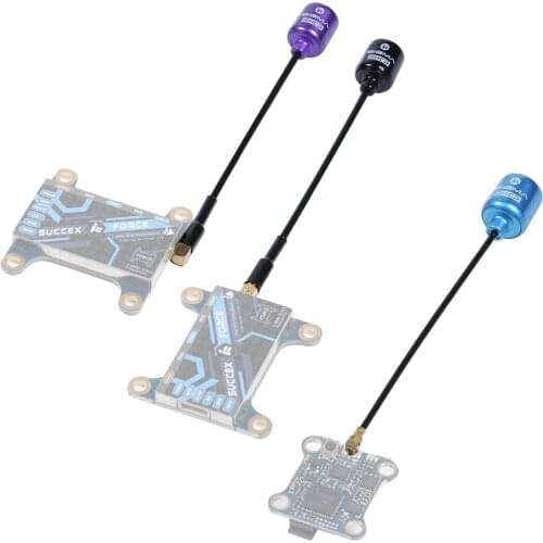 2PCS Ultra Mini Iflight SIGMA 60mm 5.8G 3dbi RHCP/ LHCP FPV Antenna for DJI Air Unit RC FPV Racing Freestyle Drones VTX/ VRX