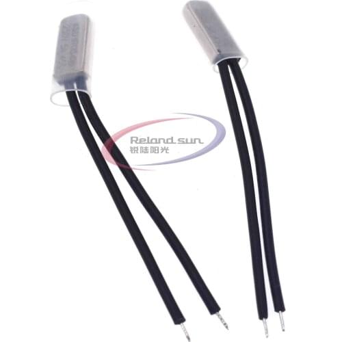 KSD9700 250V 5A 40~135 Degree Bimetal Disc Temperature Switch Normal Open Thermostat Thermal Protector 60 80 Centigrade