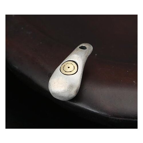 Handmade 925 Silver Charm Sterling Bracelet Charm Pure Silver Tibetan Malas Bum counter DIY Jewelry Small Pendant