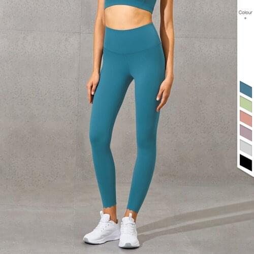Vnazvnasi 2021 Spring New Design Strong Push Up Yoga Leggings Fitness Pants New Fabric Sportswear Women Deep Squat Gym Leggings