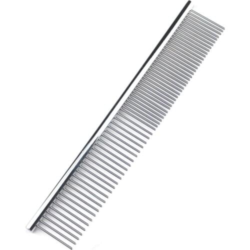 Metal Comb for Dogs Stainless Steel Needle Pet Dog Cat Pin Comb Hair Brush Hairbrush Flea Comb Dogs Pet Acessorios Pet Grooming