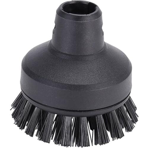 Steam Cleaner Brush Head Big Round Brushes Cleaning Brush Head Replacement for Karcher Steam Cleaner SC1 SC2 SC3 SC4 SC5 CTK10