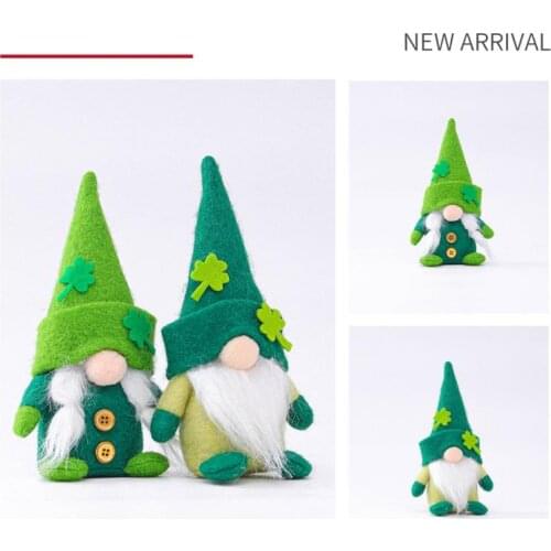 2021 New Easter Elf Doll Pink Patrick White Beard Faceless Cute Plush Gnome Doll Christmas And Thanksgiving Party Decoration Toy
