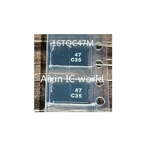 5PCS - 10PCS NEW SMD Tantalum Capacitor 47C 16TQC47M 47 7473 Type D 47UF 16V High Molecular Polymer