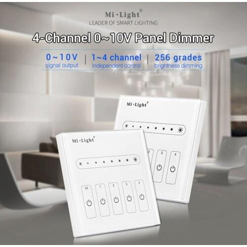Mi light ac110v 220v 0~10V L4 LS4 Panel Dimmer use with wifi remote controller brightness adjust for single color led light