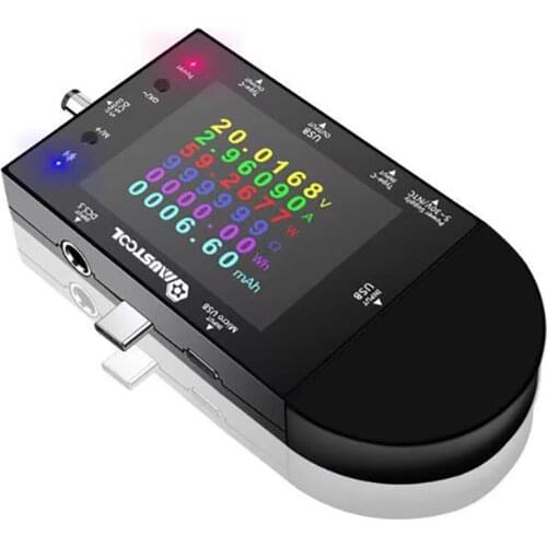 2.4 Inch USB Tester Type-C DC Digital Voltmeter Ammeter Power Bank Voltage Volt PD Trigger Meter Electric Detectors Dropshipping