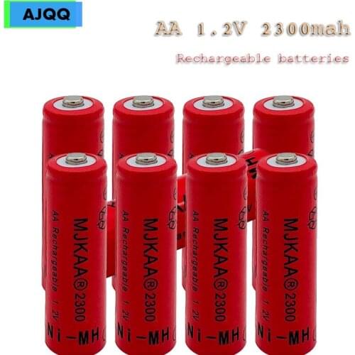 Factory pric AJQQ Ni-MH AA 2300mah 1.2V Rechargeable Battery Factory Price For Most Electronic Products Such As Mp3/MP4 Toys