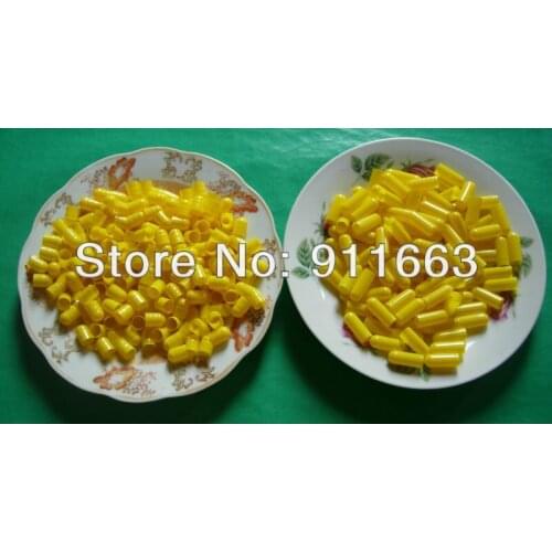 0# 2,000pcs,yellow-yellow colored hard gelatin empty capsules sizes 0/(joined or seperated capsules available!)