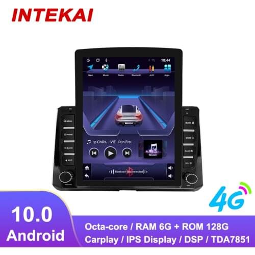 9.7" Vertical Style Tesla Screen Android 10.0 Car Radio GPS Navigation Autoradio multimedia player for Toyota Corolla 2019 2020