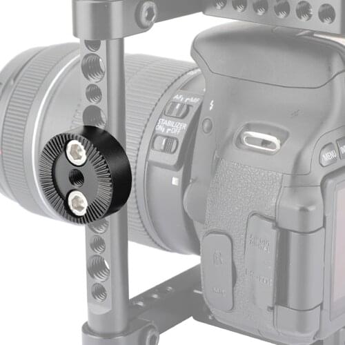 CAMVATE 5 Pieces Standard ARRI Rosette Mounting Adapter With M6 Female Thread & 1/4"-20 Fitting Screws For ARRI Rosette Fitting