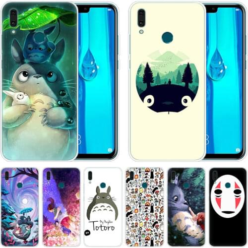 Anime Studio Ghibli Spirited Away Totoro Case for Huawei Mate 30 20 Lite 10 Pro Y5 Y6 Y7 Pro 2019 Y9 Prime 2019 2018 Y6 Pro 2017