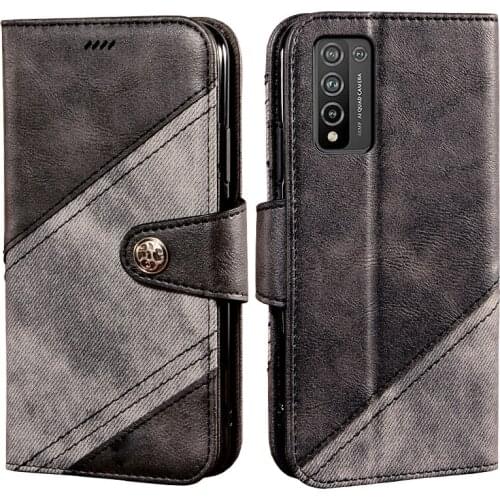 Flip Case For Honor 10X Lite Book Leather Case Shockproof Bumper Flip Case For Honor 10X Lite Cover