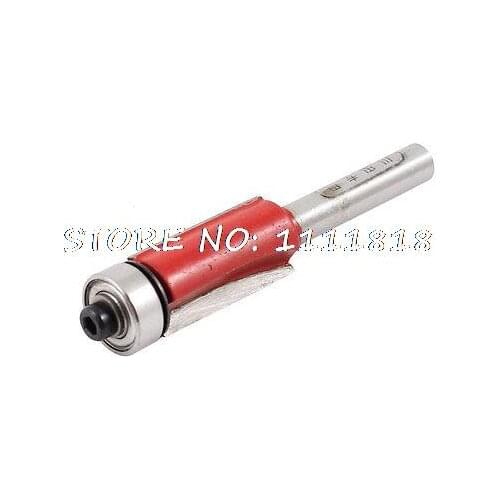 Woodworking Double Flutes 1/4" x 1/2" Flush Trimming Router Cutter Bit