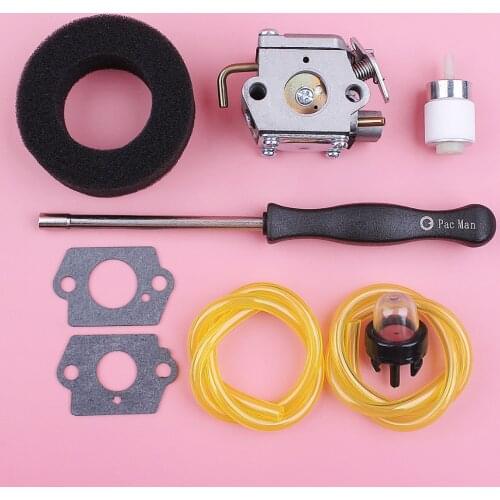 Carburetor Carb For Walbro WT-827 WT-827-1 WT-149A WT-275 WT-340-1 WT-454 Carburetor Fuel Filter Line Trimmer Engine Part