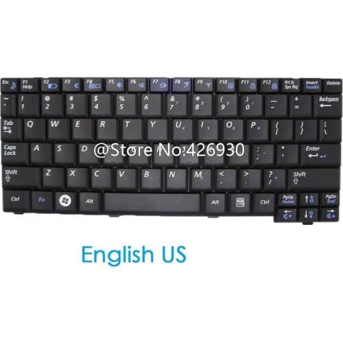 Laptop Keyboard For Samsung NC10 ND10 N140 N128 N130 N110 N108 N135 English US Swiss SW Spain SP Nordic NE Latin America LA New