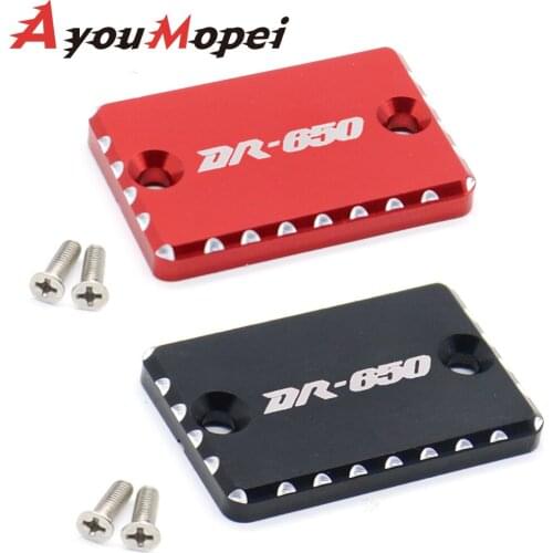 Front Brake Cylinder Cover For SUZUKI DR650 R/S/SE 1990-2020 DR650R DR650S DR650SE Motorcycle Brake Fluid Reservoir Cap DR 650