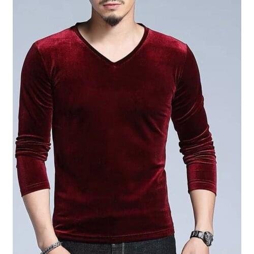 Fashion 2020 Autunm and Winter mens velour shirts,England Hig street Hip Hop plus size velvet blouse black blue blusas 6XL 7XL