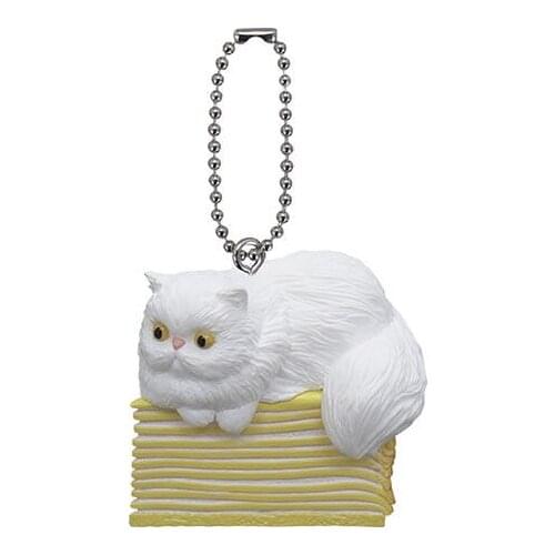 Bandai Genuine Gacha Toys CAT CAFE Anicolla Series Cute Action Figure Charms