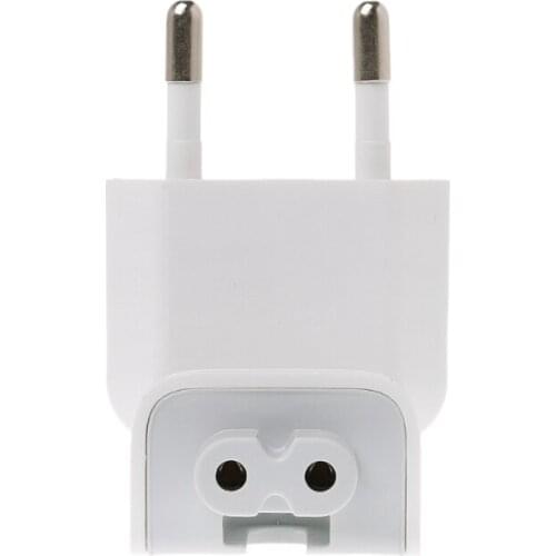 US to EU Plug Charger Converter Adapter Power Supplies for MacBook/iPad/iPhone K1AA