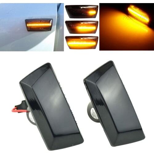 LED Turn Signal Side Marker Light For Opel Astra H MK5 Insignia Zafira Corsa D MK4 Meriva Adam Dynamic Flasher Indicator Blinker