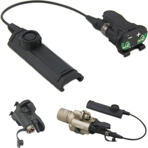 Tactical Remote Dual Switch Assembly For X-Series X300 X400 WeaponLights Tape Switch Constant Momentary Control