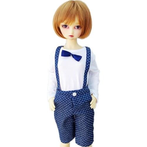 [wamami] 800# Overalls/Shirt/Suit For 1/4 MSD DOD AOD DZ BJD Boy Dollfie
