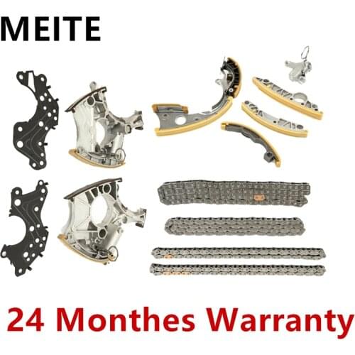 06E109229A 079109229L Engine Timing Chain Gear Kit Set For Audi A4 A6 A8 2,4L 3,2L TSI V6 BDW AUK BKH BPK 06E109218H 06E109217H