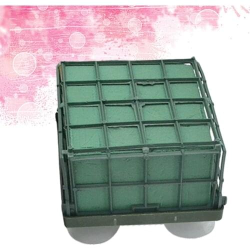 1/3pcs Green Square Decorative Durable Wedding Car Floral Foam Bricks with Sucker Wedding Decor Party Supplies Wedding Supplies