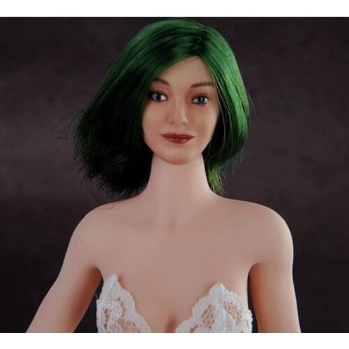 1/6 soldiers Polaris head carving European and American short hair female head film stars movie characters in stock