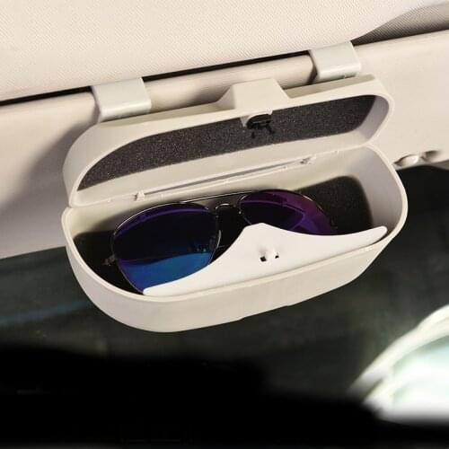 1pc for SKODA KODIAQ Car eyeglass box Sunglasses Glove box