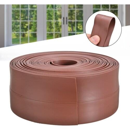5m*35mm Door Bottom Sealing Strip Guard Sealer Stopper Door Weatherstrip Guard Wind Dust Blocker Sealer Stopper Door Seal