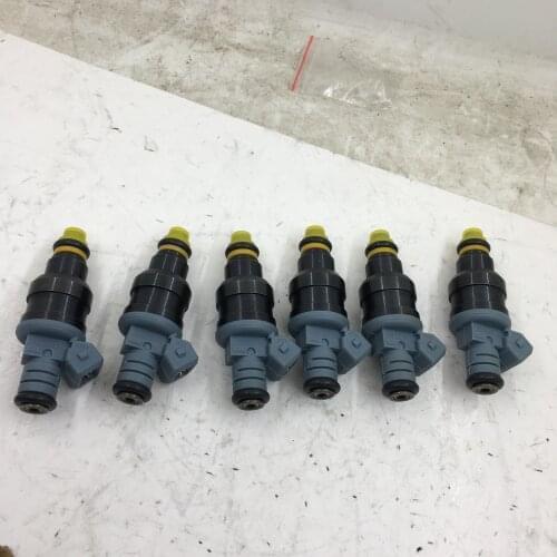 SherryBerg Set of 6pcs Fuel Injector 6x High impedance 0280150842 0280150563 1600cc Fuel Injectors fit for Audi Chevy Ford bosch