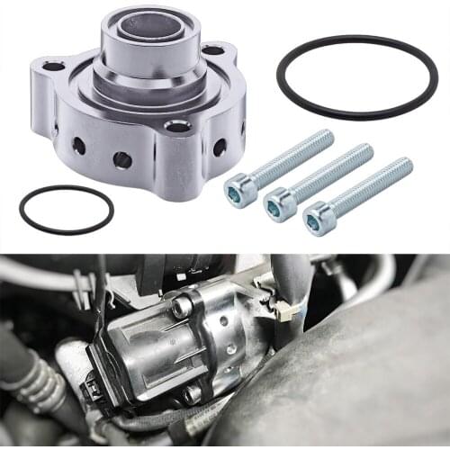 Aluminum part turbo blow off valve bov sound Adaptor for Mercedes A180, A250, CLA 250 & GLA 250 black and Silver FMSPMER