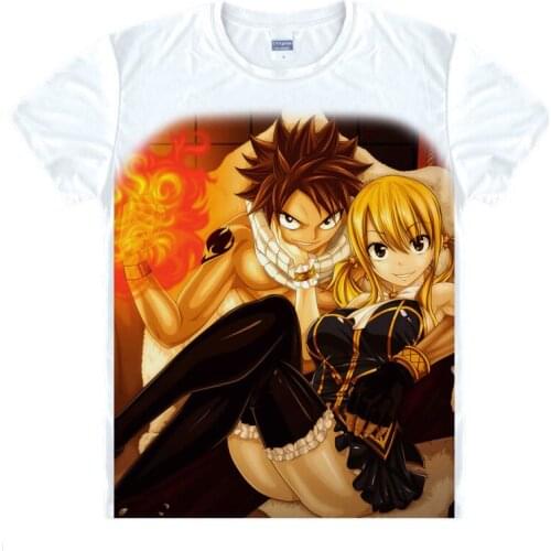 Feari Teiru T-Shirt dragon slayer Shirt Man t-shirts Anime Products cute style women summer t-shirts Anime Girl Action Figures a