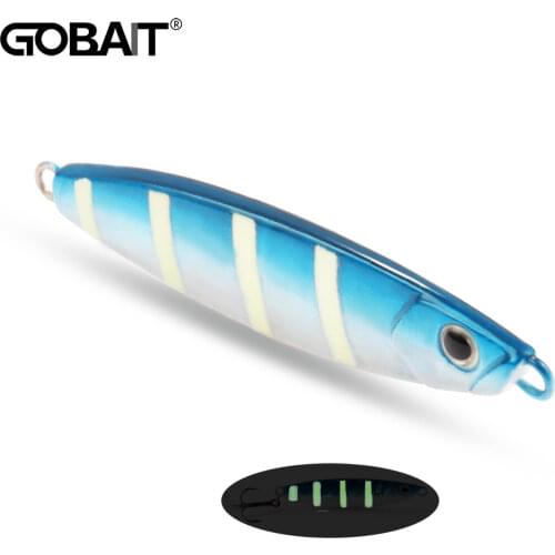 Metal Jig Shore Casting Jigging Lure Hook Swimbait Spoon Saltwater Jack Fishing Artificial Bait Laser Cover Cast Spinning Tackle