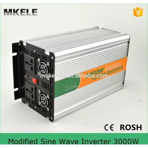 MKM3000-242G modified sine wave 24v 220v 3000w power inverter circuit 5vdc usb power inverter with CE ROHS certificate