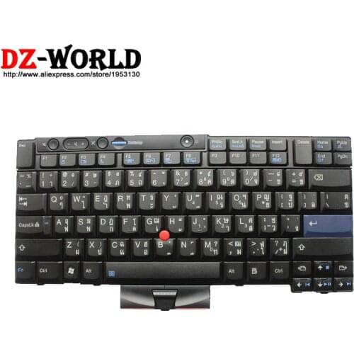 New Original Thai Keyboard for Lenovo Thinkpad T400S T410S T420S T410 T420 X220 X220T T510 W510 T520 W520 Laptop 45N2175 45N2245