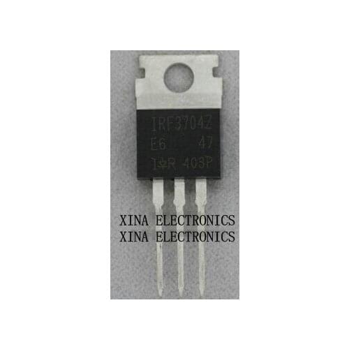 IRF3704ZPBF IRF3704Z F3704Z 20V 67A TO-220 ROHS ORIGINAL 20PCS/lot Free Shipping Electronics composition kit